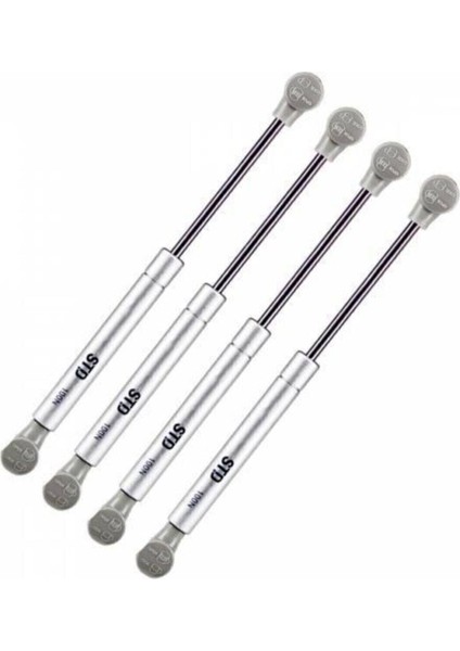 Dolap Amortisörü Gazlı Piston Kapak Hidroliği (27 cm 80N)-4 Adet Garantisiz Çelik