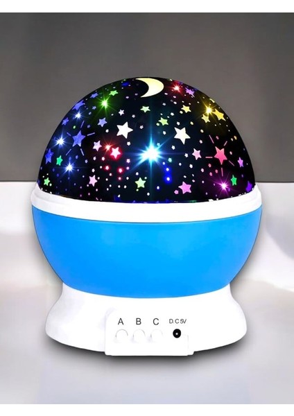 Resveq Yıldızlı Gökyüzü Efektli Projektörlü Masa ve Gece Lambası indirimleri
