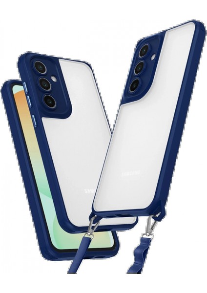 Samsung Galaxy A35 5g Kılıf Penta Silikon Kılıf - Lacivert