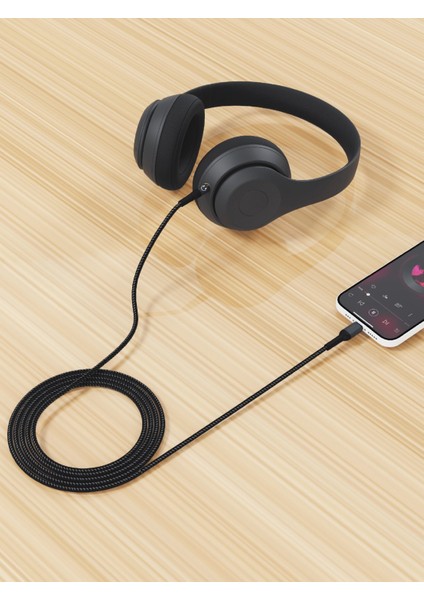 3.5 mm To Lightning Ses Aktarma Kablo Dönüştürücü 1.2 mt Aux Lightning Ses Kablosu modelleri