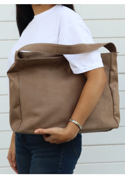 Hathor Kadın Shopper Tek Saplı Süet Omuz Çantası fiyatları