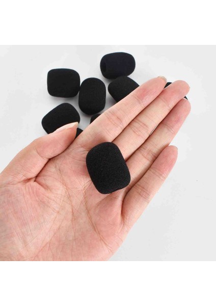 1 Adet Mikrofon Süngeri | Rüzgar ve Gürültü Önleyici | Motosiklet Intercom Uyumlu, Oyuncu ve Yayıncılar Için fırsatları