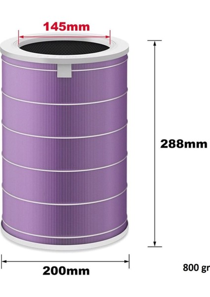 Xiaomi Uyumlu Mi Smart Air Purifier 2s Hava Temizleyici Filtre