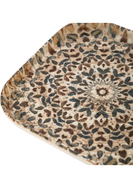 EPHESUS KARE PASTA TABAĞI SETİ 17CM- 6LI