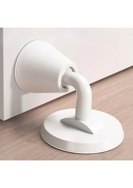 Dayanıklı Silikon Kendinden Yapışkanlı Kapı Tutucu - Kaymaz, Sessiz, Zemine Zarar Vermez