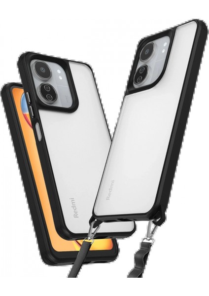 Xiaomi Redmi 13C Kılıf Penta Silikon Kılıf - Siyah