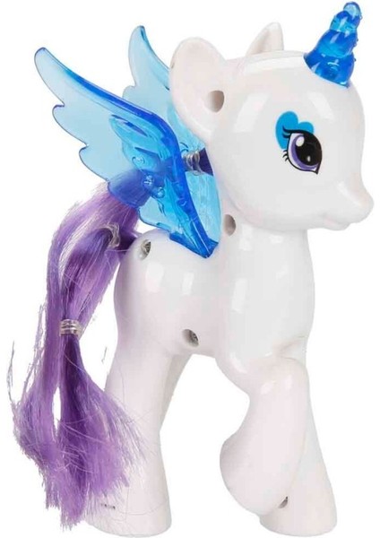 Işıltılı Pony Figür - Işıklı Figür - Mavi modelleri