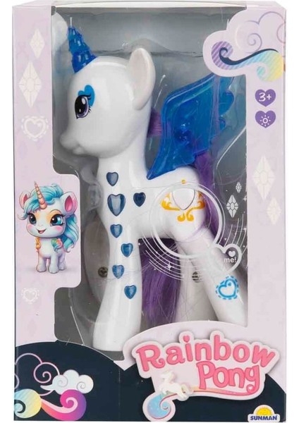 Işıltılı Pony Figür - Işıklı Figür - Mavi fırsatları