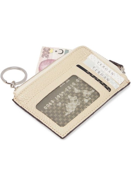Krem Hakiki Deri Unisex Kredi Kartlık - S1KK00000265-N30 modelleri