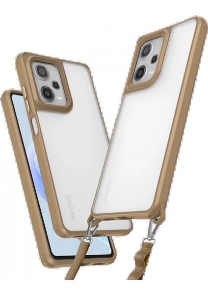 Xiaomi Redmi Note 12 Pro 5g Kılıf Penta Silikon Kılıf - Çöl Titanyum