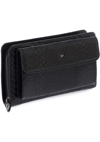 Siyah Hakiki Deri Erkek Portföy Çantası - S1PC00021242-B61