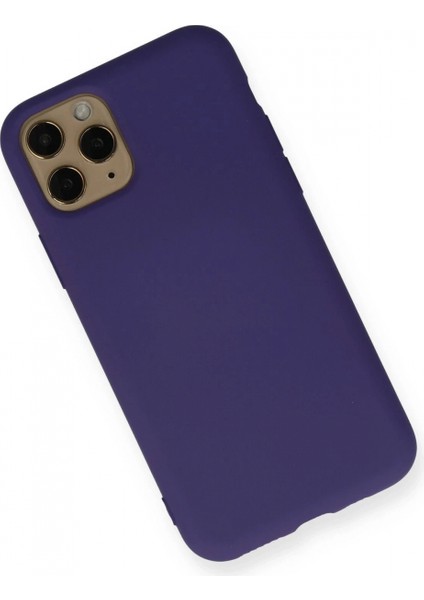 iPhone 11 Pro Kılıf Nano Içi Kadife Silikon - Mor fiyatları