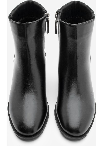 Potinonline K9711 Kadın Metal Ökçe Kalın Topuklu Bot fırsatları