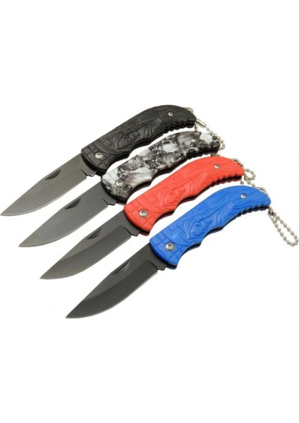 4 Lü Plastik Çakı Iskelet M-4-6 15 cm