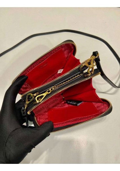 PRADA Çift Çanta Çift Kulplu Ayrılabilir Çok Amaçlı Orta Boy Çanta fırsatları