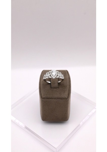 925 Ayar Gümüş Damla Kesim Set Zarif Takım indirimleri