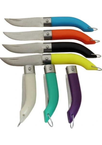 Mini Çakı Eğri Renkli Egr 12 cm