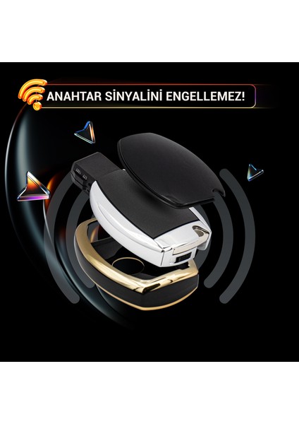 A-B-C-E-G-M-R-S Serisi Sprinter Viano Vito Uyumlu 3 Buton Smart Nano Anahtar Kılıfı - Siyah fırsatları