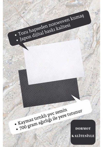 Dekoratif Dijital Modern Çizim Turuncu Kapı Paspası Dış Mekan Paspas Ayakaltı K-2115 fiyatları