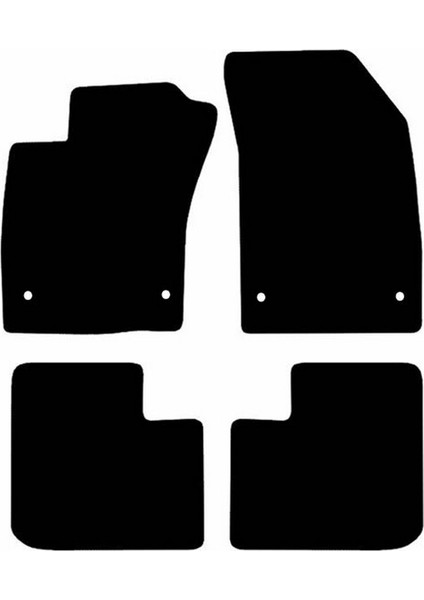 Fiat Egea Sedan Uyumlu Lacasa Velur Halı Paspas modelleri