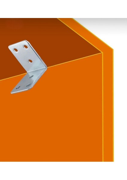 Metal L Bağlantı Dolap Mobilya Raf Bağlantı 50X50 mm (10 Adet) modelleri