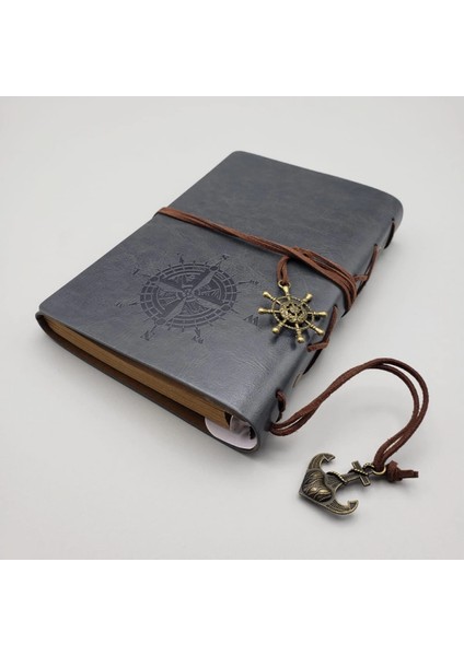 Deri Defter Gri