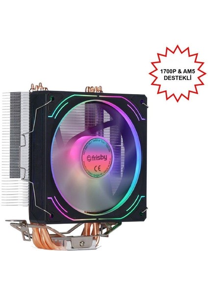 Cpu Fan FCL-F1334C 180W 1366/115X/1200/1700