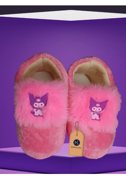 Peluş Çocuk Panduf ve Ev Botu – Yumuşak Tabanlı, Sıcak Tutarlı, Kaymaz Ev Içi Kışlık Patik