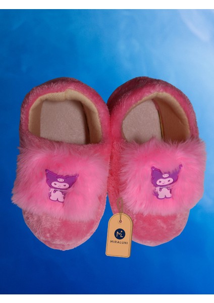 Peluş Çocuk Panduf ve Ev Botu – Yumuşak Tabanlı, Sıcak Tutarlı, Kaymaz Ev Içi Kışlık Patik