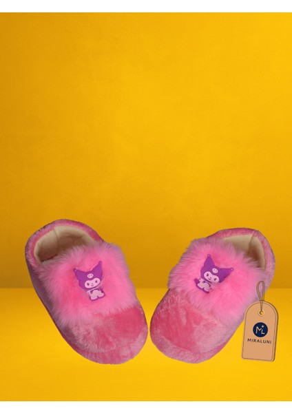 Peluş Çocuk Panduf ve Ev Botu – Yumuşak Tabanlı, Sıcak Tutarlı, Kaymaz Ev Içi Kışlık Patik