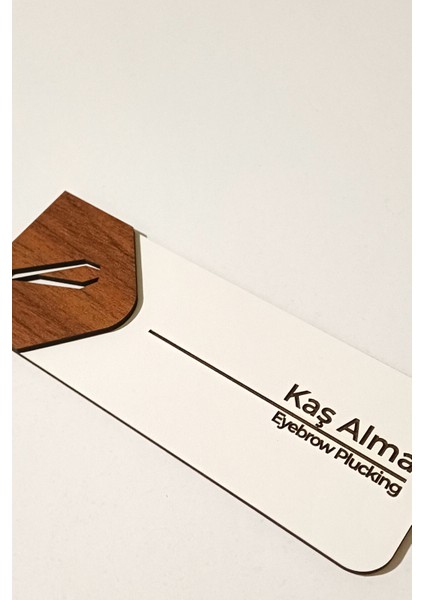 Kaş Alma Odası Kapı Tabelası – 19X7 cm Çift Katmanlı, Çift Taraflı Bantlı modelleri