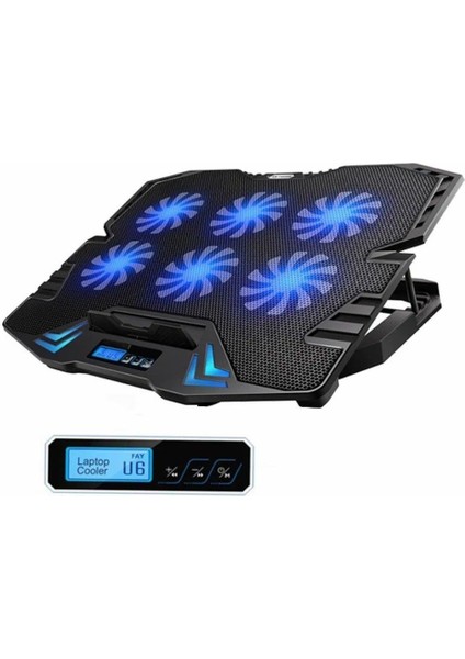 FNC-5235ST Gs6 Notebook Soğutucu Siyah