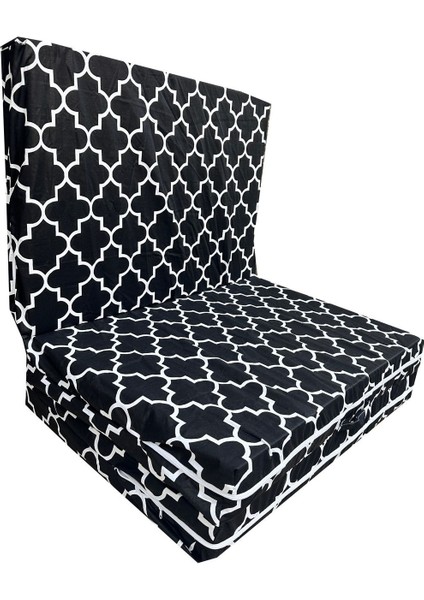 Katlanır Yer Yatağı ve Tek Kişilik Sünger Katlanır Minder Yatak 90X190X10 Cm-Karaçatı