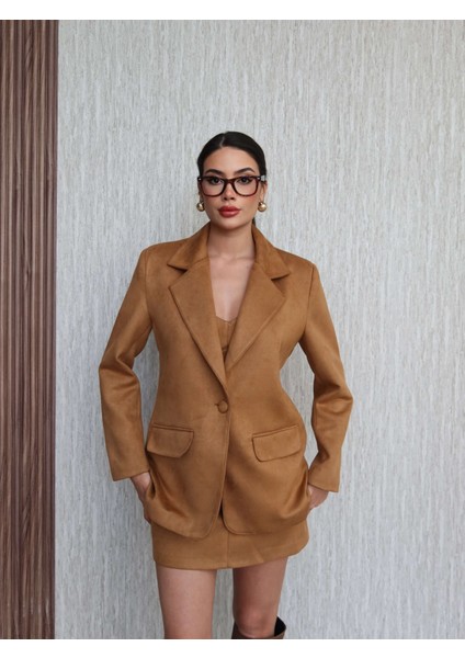 Süet Büstiyer Ceket Takım fiyatları