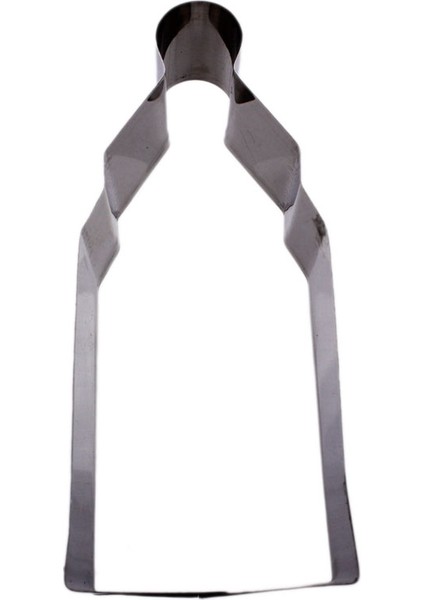Kek Kurabiye ve Pasta Kalıbı Metal Şekilli Biberon Modeli 4X10 cm