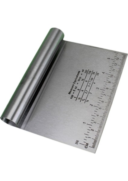 Paslanmaz Ölçülü Sıvama ve Kesici Spatula 15 cm