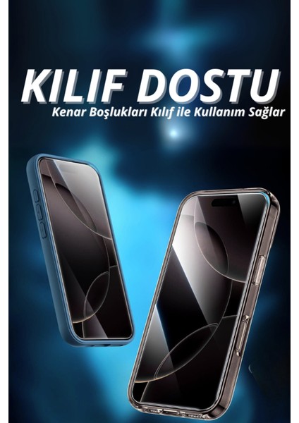 (Armor Tam) Iphone 17 Pro Max Uyumlu Hizalama Aparatlı Armor Serisi Tam Kaplayan Cam Ekran Koruyucu indirimleri