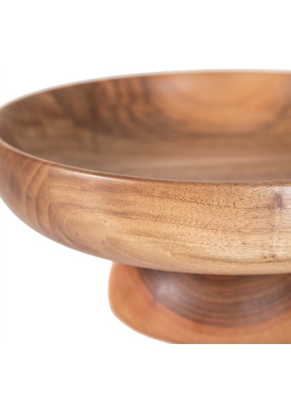 Natura Ayaklı Ceviz Kase 27CM