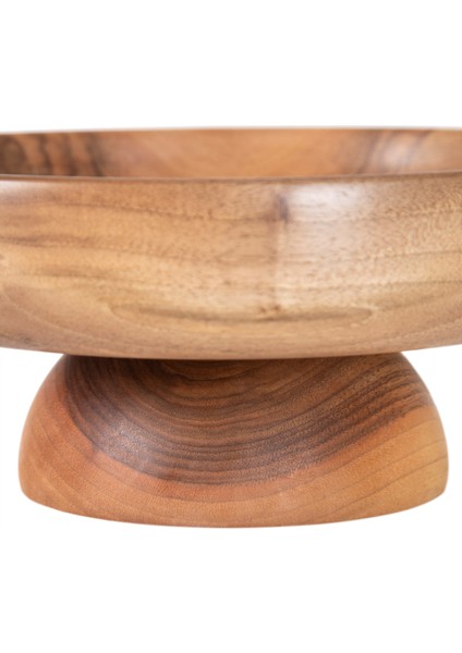 Natura Ayaklı Ceviz Kase 27CM
