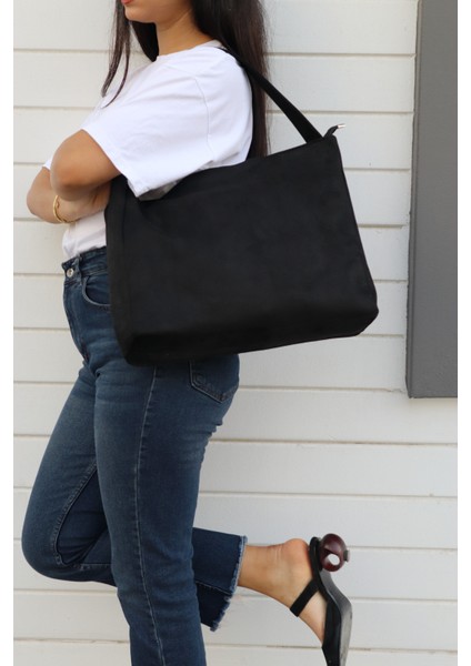 Hathor Kadın Shopper Tek Saplı Süet Omuz Çantası fırsatları