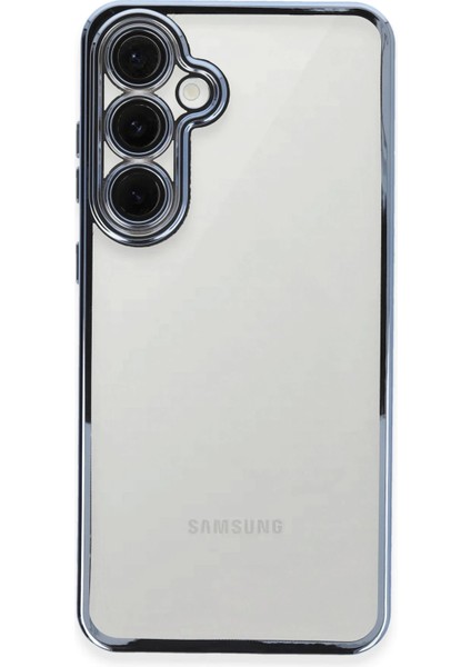 Bfs Samsung Galaxy S24 Fe Kılıf Razer Lensli Silikon - Lacivert