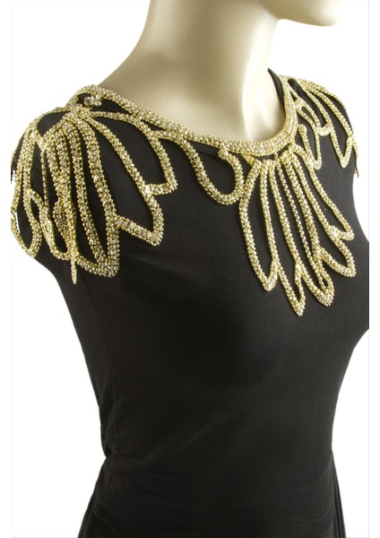 Çiçek Omuz Kolyesi