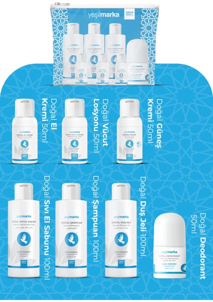 Kokusuz Bakım Seti (Ihrama Uygun Hac ve Umre Seyahat Seti) fırsatları