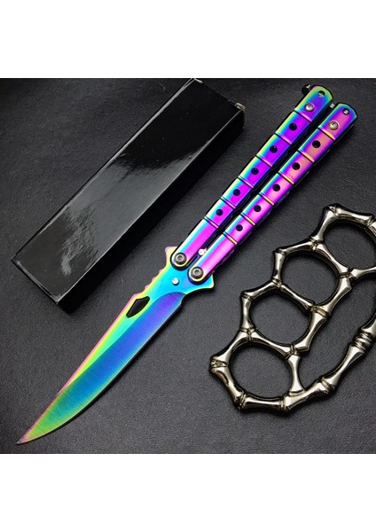 Tk-3 Gökkuşağı Desenli Punch Hediyeli