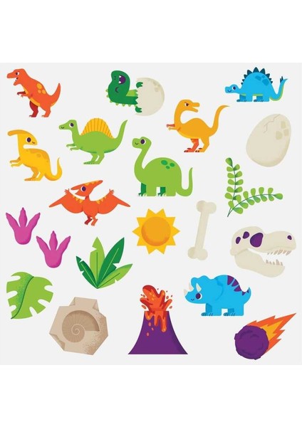 Küçük Sanatçının Etkinlik Seti - Dinozor Maske ve Dövmeleri fiyatları