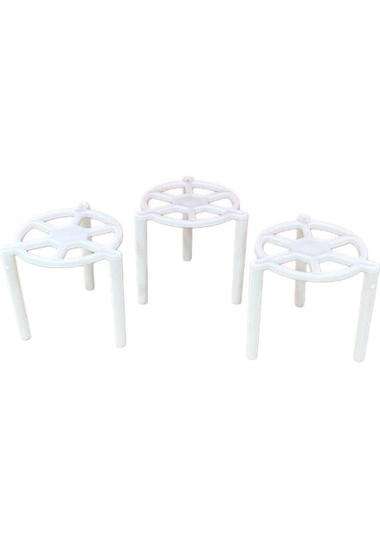 Plastik Pizza Kutusu Destek Ayağı 100 Adet Beyaz Belirtilmemiş 100'LÜ Plastik Tt Imalat fiyatları