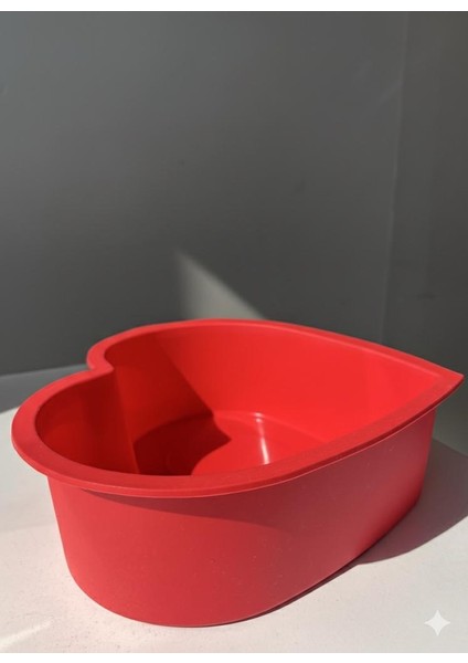 Kalp Şekilli Kek Kalıbı - Silikon fiyatları