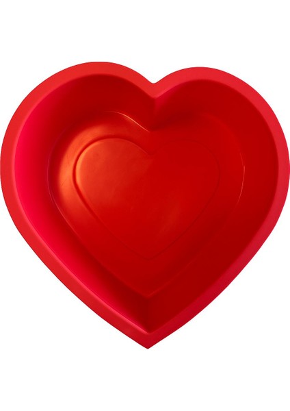 Kalp Şekilli Kek Kalıbı - Silikon modelleri