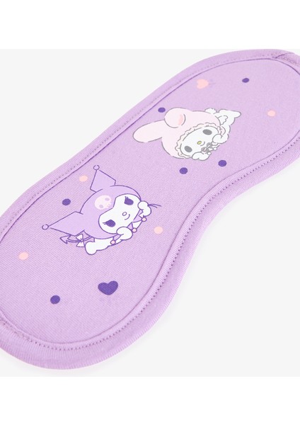 Lila Kız Çocuk Kuromi Uyku Gözlüğü fiyatları