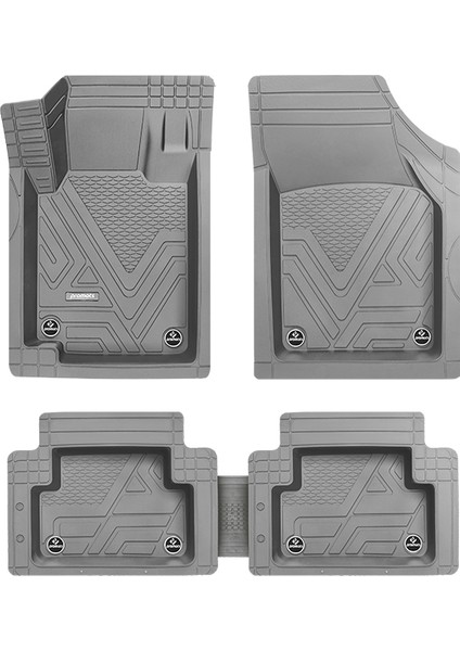 Seat Altea Uyumlu 5-D Oto Paspas ( Icon Gri )